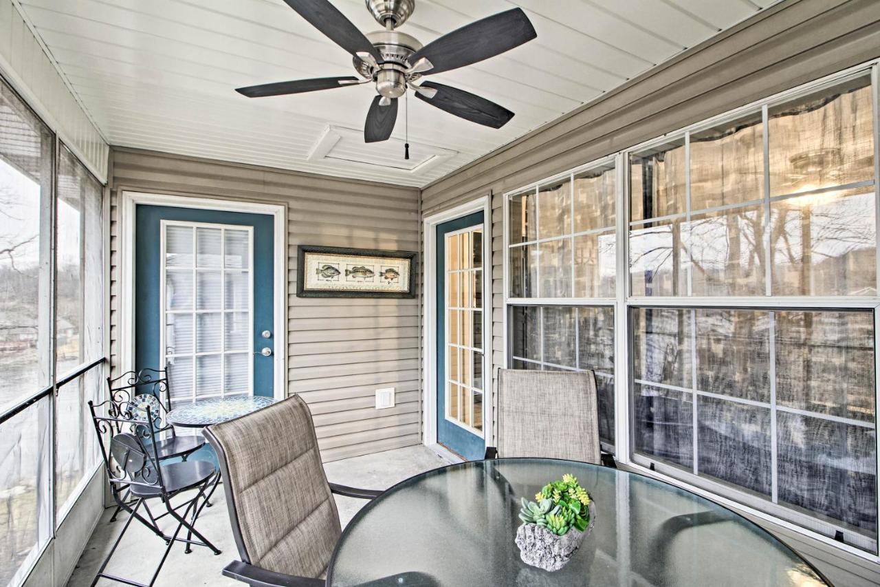 Updated Lake Taneycomo Condo With Screened Porch! 브랜슨 외부 사진